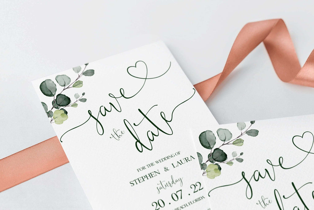 LPE0378 Save The Date Editable DIY Printable, INSTANT Download