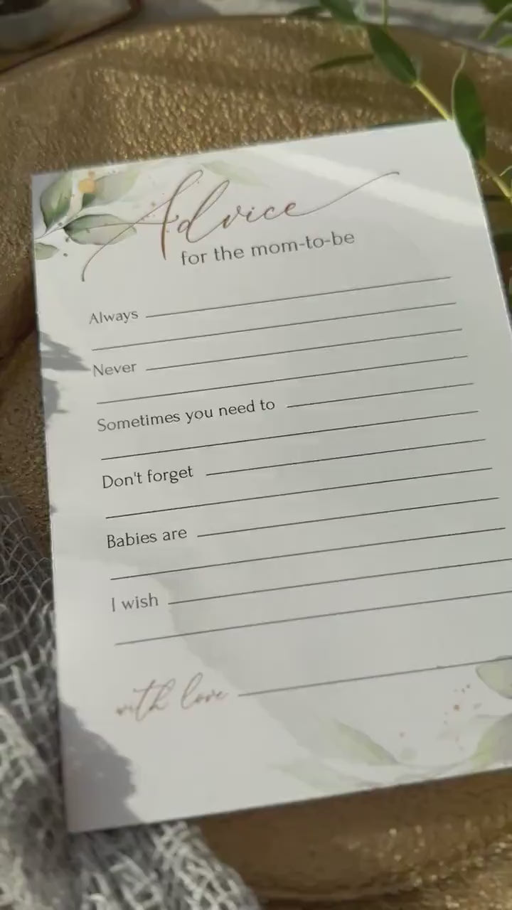 Advice and wishes Card Template | Editable Royal BLue Advice Card Bridal Shower Game | Navy Blue Pink Printable Advice Card | Harper